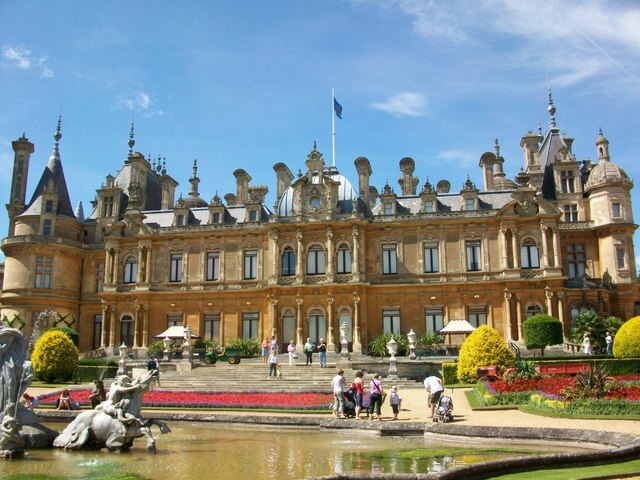 Her childhood home, Waddesdon Manor