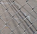 Wire net fence detail