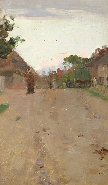 File:Walter Frederick Osborne - Village street scene.jpg