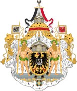 Reichsadler y escudo "Grande" 1871-1918.