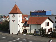 Watchtower on the road to Worms (Wormser Warte) in Speyer Warturm.JPG