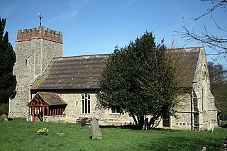 St Marys Church, Washbrook Church in Suffolk, England