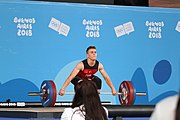 Deutsch: Gewichtheben bei den Olympischen Jugendspielen 2018; Tag 2, 10. Oktober 2018; Jungen 62 kg English: Weightlifting at the 2018 Summer Youth Olympics at 8 October 2018 – Boys' 62 kg