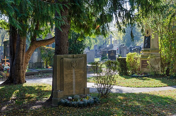 Graves of honor at the Vienna Central Cemetery