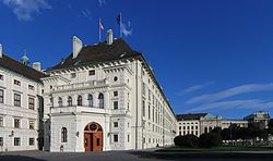 Leopoldinské křídlo Hofburgu