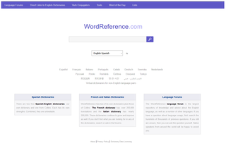 WordReference.com - Wikipedia, la enciclopedia libre