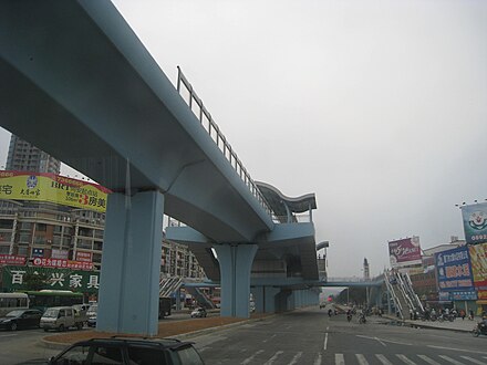 BRT on bus-only elevated roads