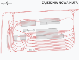 Krakowska zajezdnia tramwajowa Nowa Huta