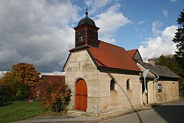 Village chapel and bakery