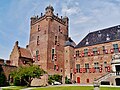 Courtyard of Bergh House, 's-Heerenberg, Netherlands