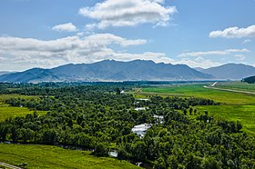 Вид с г.Белый Камень на Усть-Канский район