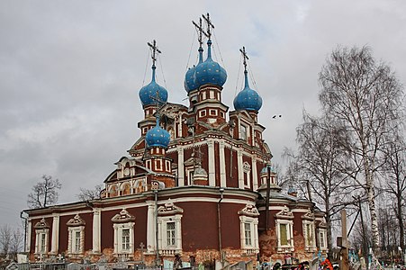 Общий вид церкви с востока