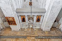 Спасо-Преображенский собор, иконостас, вид сверху