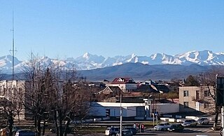 Visão das montanhas de Chegem