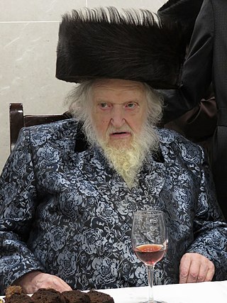 <span class="mw-page-title-main">Moshe Sternbuch</span> British-born Israeli Haredi rabbi (born 1926)