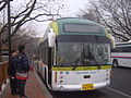 2010년 서울특별시 소속 북부운수 서울시내버스 05번에서 운행중인 프리머스 전기버스