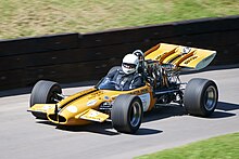 The 1969 Hepworth-Ferguson 4WD with 5-litre Chevy V8 at the 2021 Classic Nostalgia race. -i---i- (51331401217).jpg