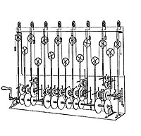 Sir William Thomson's third tide-predicting machine design, 1879-81 099-tpm3-sk.jpg