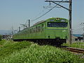 KRL 103-3500 Jalur Hachiko pada bulan Juni 2004