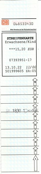 File:10er Streifenkarte des Münchner Verkehrs- und Tarifverbundes, Aussteller DB S-Bahn München — Mattes Scan 2022.jpg