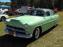 1954 Hudson Hornet 1954 Hudson Hornet Twin H sedan green lf.jpg