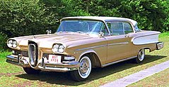 1958 Edsel, one of the greatest marketing failures in American automotive history 1958 Corsair Daten.jpg
