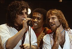 Pino Daniele, Al Johnson, Tony Esposito, 1982