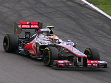 Photographie de Lewis Hamilton au Grand Prix d'Allemagne