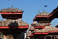 2014.12.09 Kathmandu 28 Durbar Sq Temple tops with birds.jpg