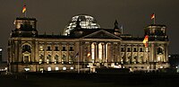 Deutsch: Reichstagsgebäude in Berlin