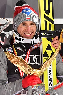 Kamil Stoch Polish ski jumper