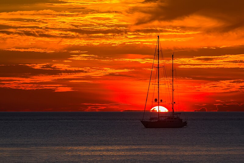 File:2017 - Sunset - Padang Mat Sirat - Malaysia.jpg