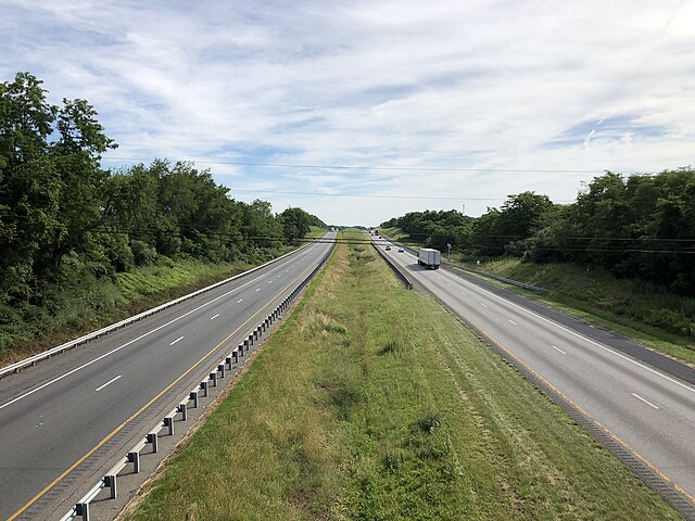 I-64 and I-81 in Augusta County