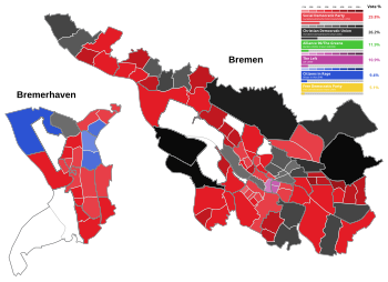 2023 Bremen state election by Wahlbezirk.svg