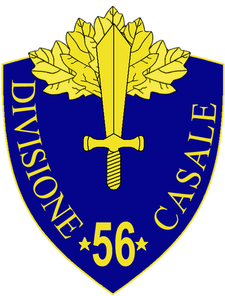 <span class="mw-page-title-main">56th Infantry Division "Casale"</span> Military unit