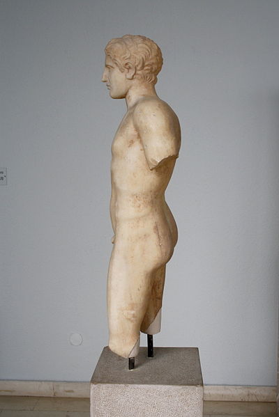 File:7521 - Piraeus Arch. Museum, Athens - Young athlete - Photo by Giovanni Dall'Orto, Nov 14 2009.jpg