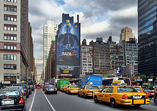 <span class="mw-page-title-main">Eighth Avenue (Manhattan)</span> North-south avenue in Manhattan, New York