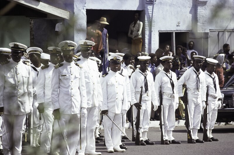 File:ASC Leiden - F. van der Kraaij Collection - 08 - 087 - The inauguration of William Richard Tolbert, 20th President of Liberia - Ashmun street, Monrovia, Liberia, 1976.tiff