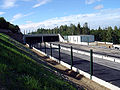 A 17, Landschaftstunnel Harte, Blickrichtung Deutschland