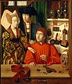 Petrus Christus, 1449, A Goldsmith in His Shop