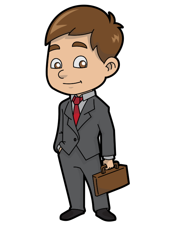 File A Humble Cartoon Businessman Svg Wikimedia Commons