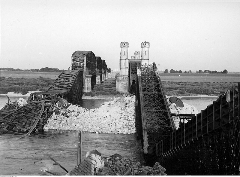 File:A bridge broken by sappers September 1939.jpg