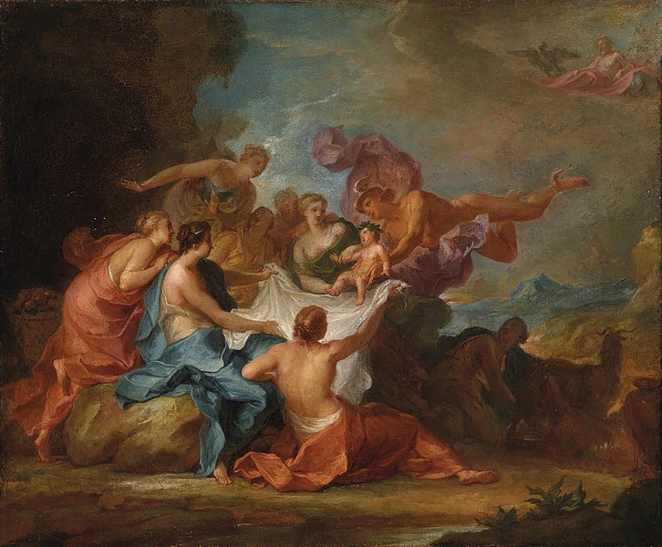 File:Abraham van Diepenbeeck (attr) Erziehung des Jupiterknaben.jpg