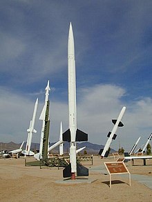 Aerobee Hi Missile, White Sands Missile Range Museum AerobeeHi.jpg