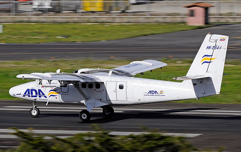 File:Aerolínea de Antioquia ADA Twin Otter DHC-6 EOH (SKMD) (6157407558).jpg