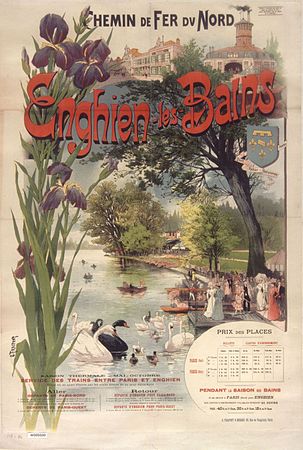 Affiche Chemin de Fer du Nord - Enghien-les-Bains.jpg