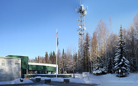 Alaska Public Media's station in Anchorage, Alaska at 3877 University Drive.