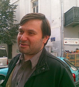 Александр Корсантия в Тбилиси в 2009 году