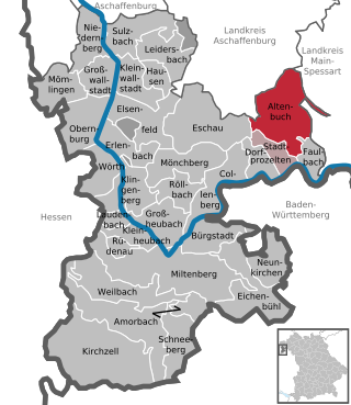 Poziția localității Altenbuch