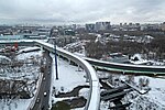 Миниатюра для Файл:Aminyevskoye depot - aerial view of bridges in winter (3).jpg